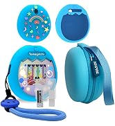 JCHPINE Hard Carrying Case and Silicone Cover Compatible with Tamagotchi Pix Interactive Virtual ...