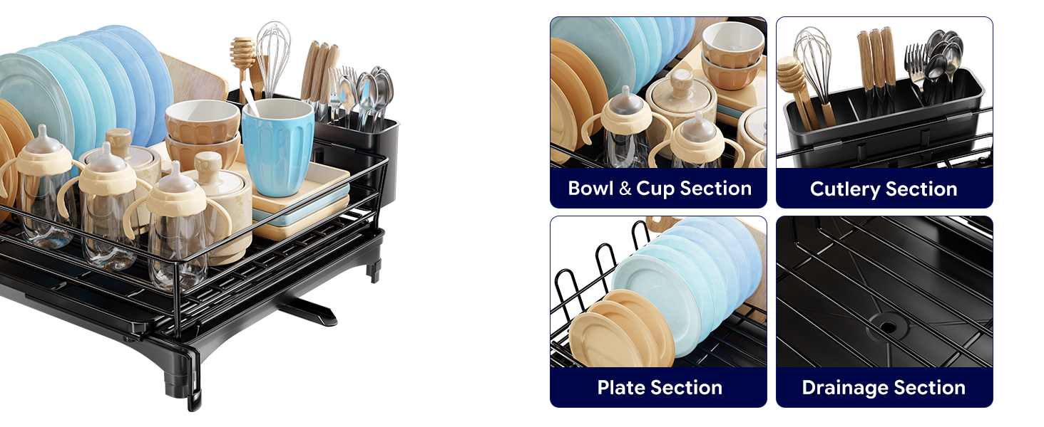 Dish Drying Rack Details