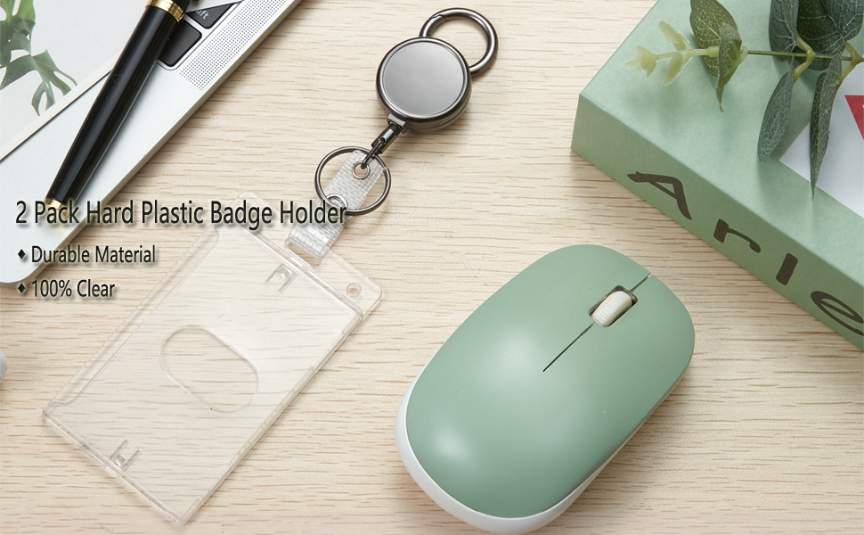 Hard Plastic Badge Holder