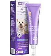 HICC PET Dog Eye Gel, Vet-Recommended Dog Eye Infection Treatment, Cat Eye Drops Wash, Soothes Ir...