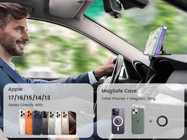 iPhone Magsafe Car Mount Charger