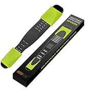 Performore Adjustable Measuring Spoon (Green, Black) with Double End Adjustable Scale, 9 Stalls A...