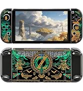 Tscope Protective Case Compatible with Nintendo Switch OLED, Hard Shell Dockable Cover, Anti-Scra...