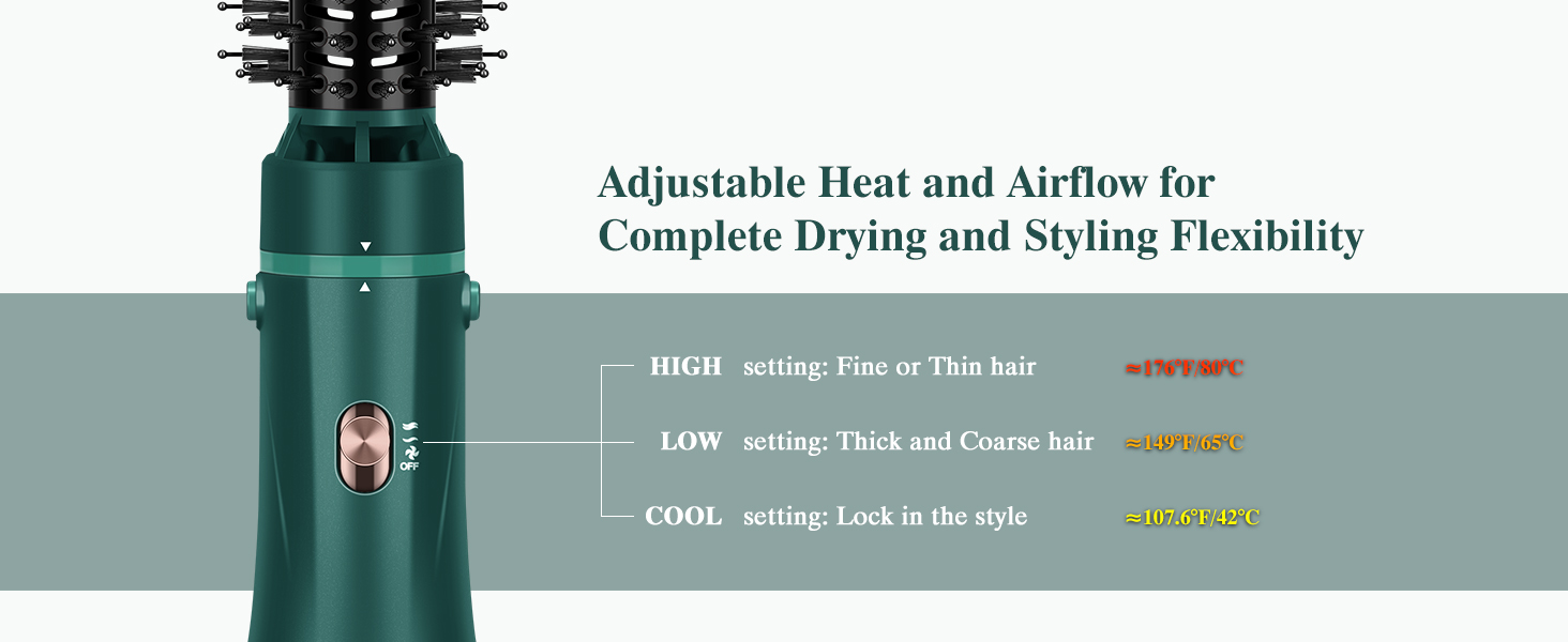 3 heat setting