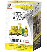Hunters Specialties Saw Max Ultimate Odorless Hunting Kit - 18Oz Laundry Detergent, 15 Dryer Shee...