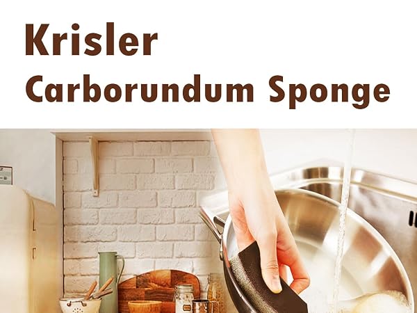 Krisler Carborundum Sponge Super cleaning Effect 1