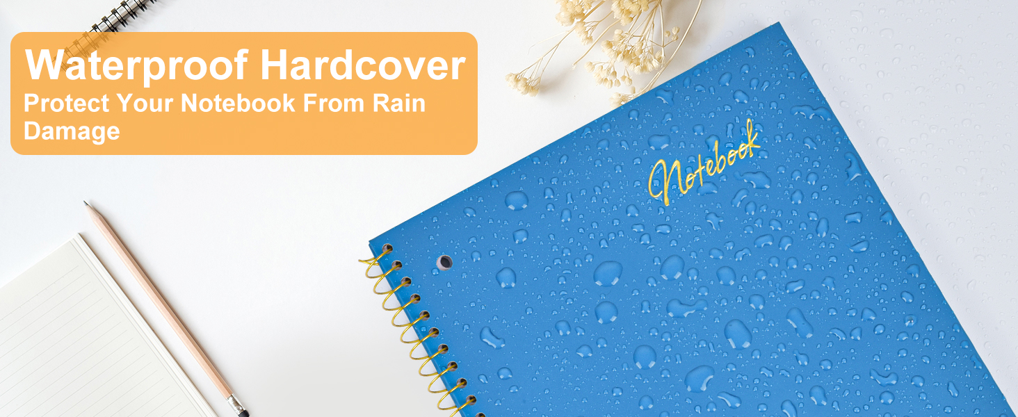 Waterproof Hardcover: Protect Your Notebook From Rain Damage