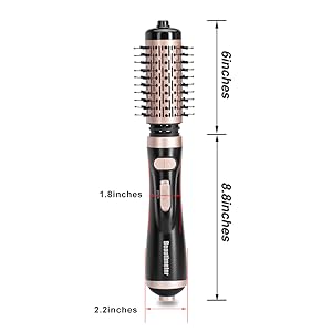 rotating hair dryer brush spinning