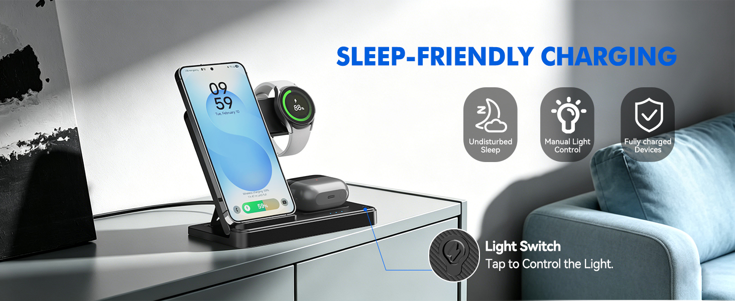 Sleep-friendly Charging