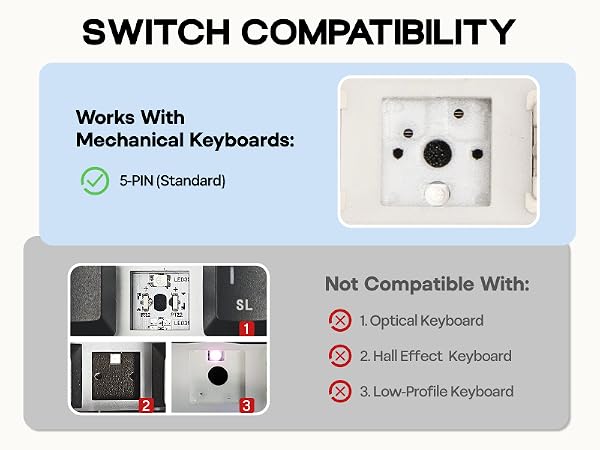 EPOMAKER Whisper Linear Mechanical Switches