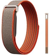 KAKAPOZO Replacement Braided Band for Fitbit Air Performance Loop | Micro-Adjustable(150–220 mm),...