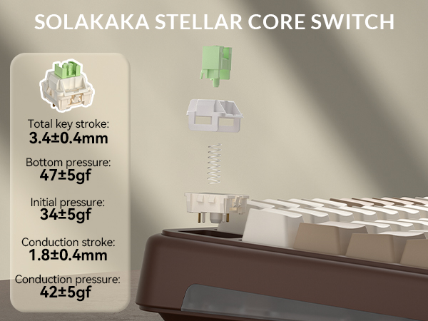 SOLAKAKA a75pro keyboard