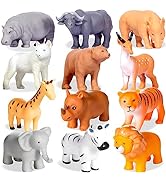 Mold Free Animal Bath Toys for Toddlers/ Infants/ Babies, No Hole No Mold Bathtub Toys (12 Pcs wi...