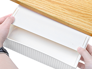 under desk storage drawers installation steps