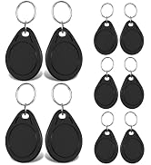 10 pcs Rewritable T5577 Key Fobs RFID 125KHz Keychains Proximity ID Card Token Tag Key Cards for ...