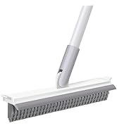 IVYROLL Grout Brush with Long Handle, Floor Cleaning Scrubber with Stiff Bristles for Tile Line, ...