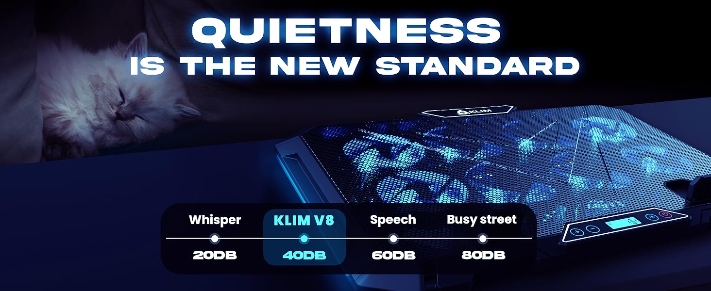 KLIM V8 Laptop Cooling Pad