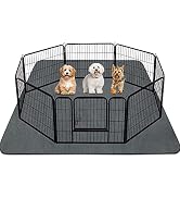 INVENHO Washable Pee Pads for Dogs 72"x72" Reusable Dog Pads Extra Large Upgrade Non-Slip Dog Pee...