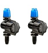 Rain Bird MSH2PKS Drip Irrigation 10-32 Threaded Micro-Spray Nozzle, 180° Half Circle Pattern, 0 ...