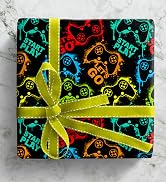gaming wrapping paper