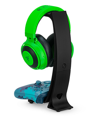 Desktop Headphone Stand with Controller Holder Suitable for Headsets & PS5, XBOX, SWITCH & Gamepads