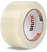 WELSTIK Clear Window Sealing Tape – 2 Inch x 55 Yards –Weatherproof, Insulating, Polytunnel Repai...