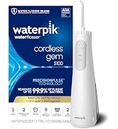Waterpik Cordless Gem Water Flosser 5100 for Travel and Home, Rechargeable, Portable, Waterproof ...