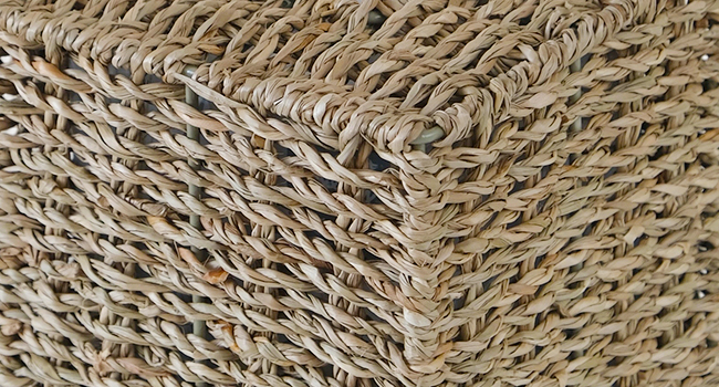Woven Cube Tissue Box for Vanity