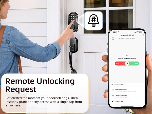 keyless entry door lock