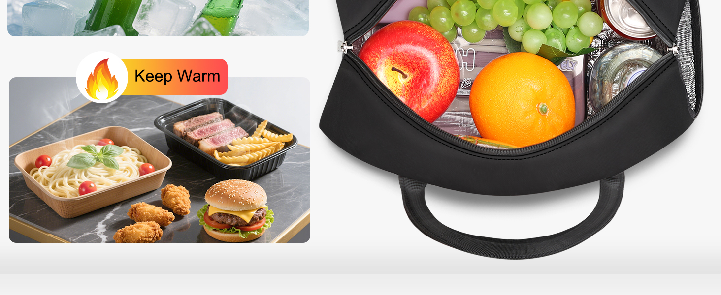 Insulated lunch bag