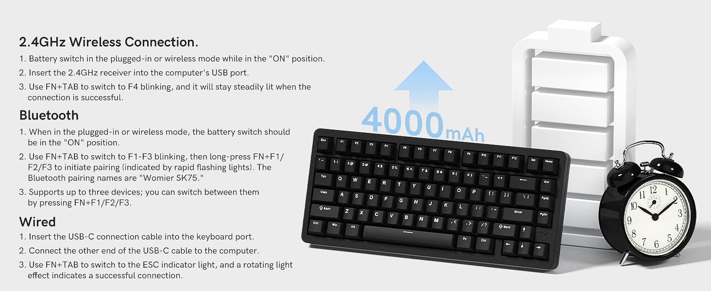 Wireless keyboard