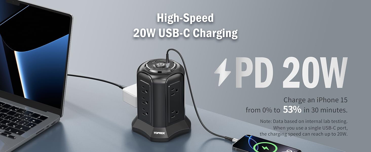 20W USB-C Fast Charging