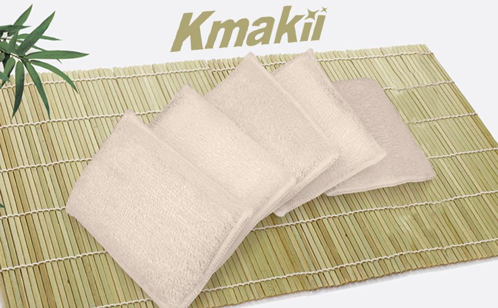 Bamboo fibre sponge