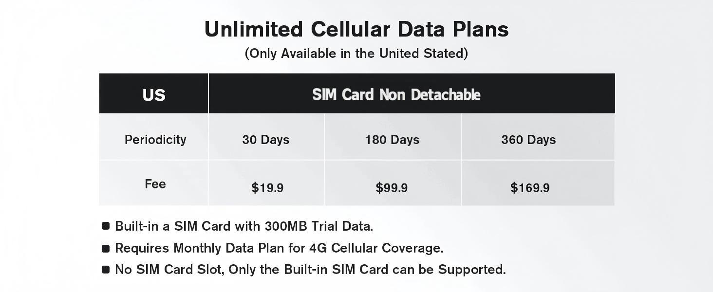 SIM Card Non Detachable