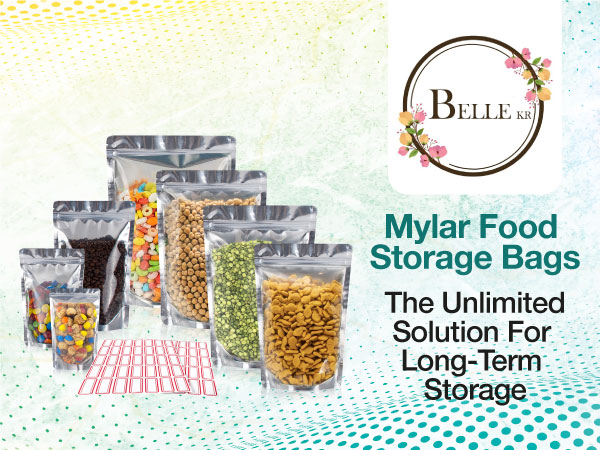 5 gallon mylar bags with oxygen absorbers