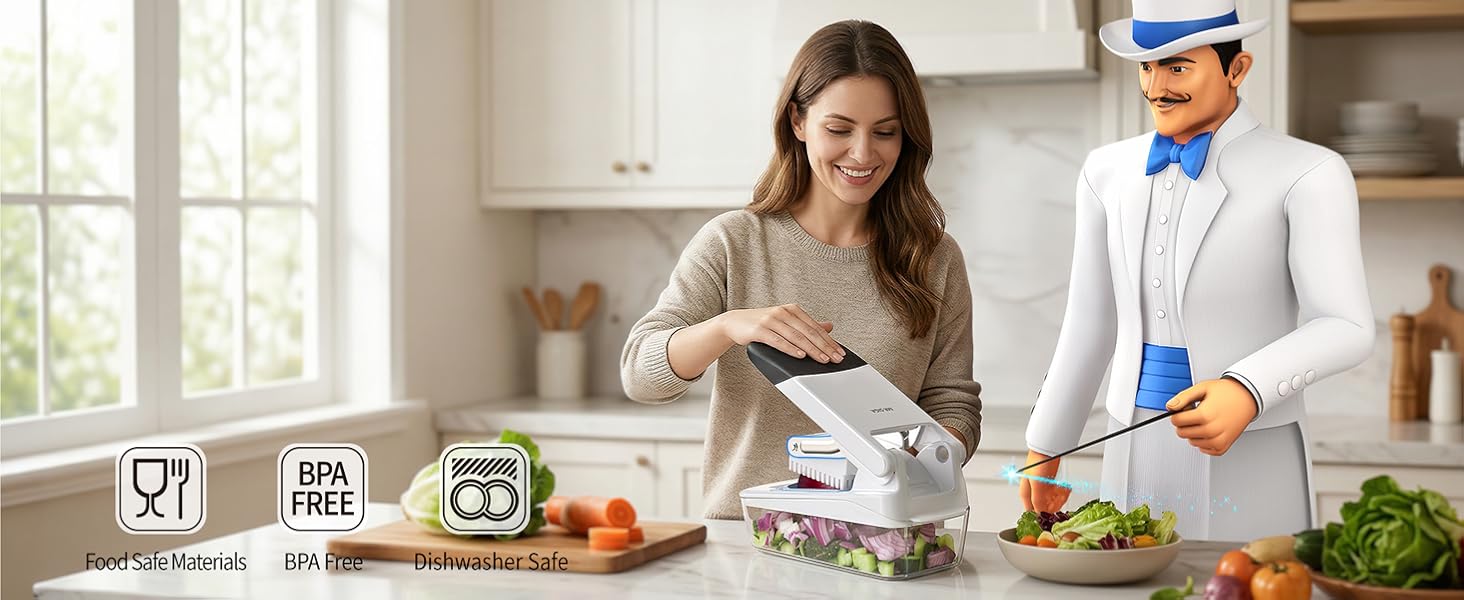 Vegetable Chopper with Container