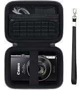 Supmay Carrying Case for Canon PowerShot IXY 650/ELPH 360 Camera, ELPH 360 HS Protective Case Sto...