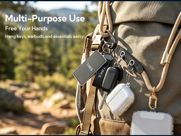 Phone Strap With Premium Metal Buckles