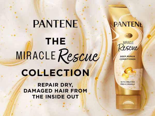 Pantene Miracle Rescue Collection; Repair Dry, Damaged Hair from the Inside Out