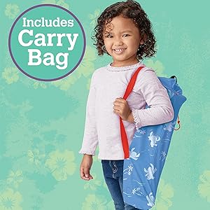 Lilo & Stitch Children's Chair Foldable Camp Chairs for Kids Travel Chair for Park, Sports or Patio