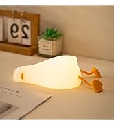 TOOGE LED Duck Night Light Cute Small Lamp Night Light for Kids 3 Levels Dimmable Nursery Nightli...