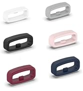 6Pcs Multi Color Fastener Rings Compatible for Garmin Venu 2S,Venu 3S,Vivoactive 4S,Vivosport,Viv...