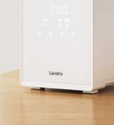 Livatro Stainless Steel Humidifier, 3L Warm Mist Humidifier, Easy Clean with Warm Steam Humidifie...