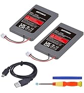 Batmax 2Pc LIP1359 Battery Replacement for Sony PS3 PlayStation 3 Controller Sixaxis Dualshock 3 ...