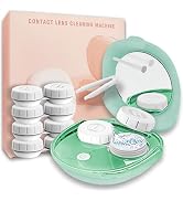 Contact Lens Cleaner, Ultrasonic Contact Lens Cleaning Machine with USB Charger for Soft Lens, Co...