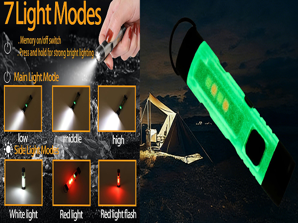 Rechargeable Keychain Flashlight