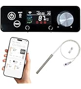 Meatender WiFi PID Rectangular Pellet Grill Controller Replacement for Pit Boss 440-1600, Navigat...