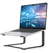SOUNDANCE Laptop Stand for Desk, Metal Computer Riser, Heavy Stable PC Holder, Ergonomic Laptops ...