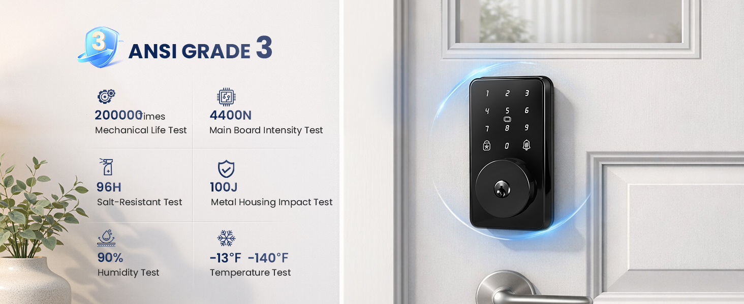 digital deadbolt lock