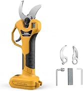 Brushless Cordless Pruning Shears Compatible with DeWalt 20V Battery (Tool Only, No Battery), Ele...